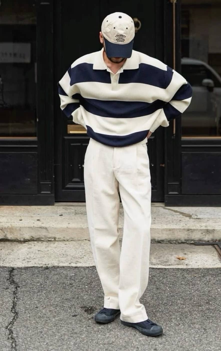 Referência do estilo Preppy